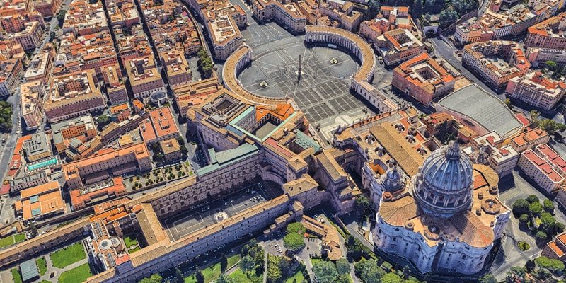 Visiting the Vatican City